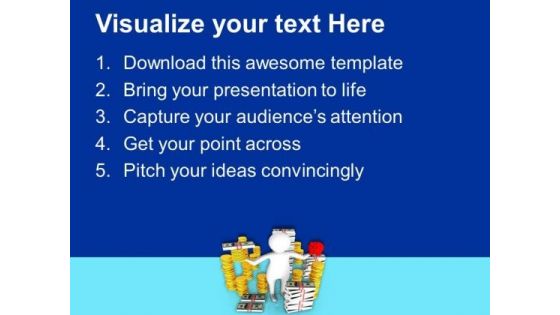 Saving The Business Money For Growth PowerPoint Templates Ppt Backgrounds For Slides 0713