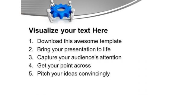 Saving Useful Gear Is Necessary PowerPoint Templates Ppt Backgrounds For Slides 0713