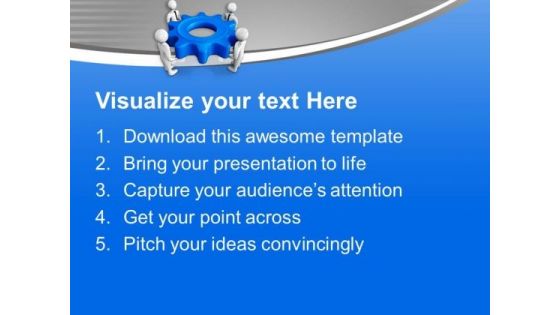 Saving Useful Gear Is Necessary PowerPoint Templates Ppt Backgrounds For Slides 0713