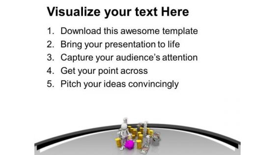 Savings Can Make You Rich PowerPoint Templates Ppt Backgrounds For Slides 0613