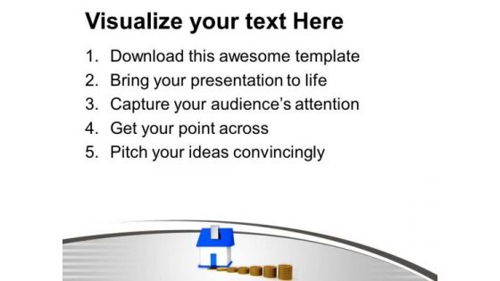 Savings For Buying A Home PowerPoint Templates Ppt Backgrounds For Slides 0213