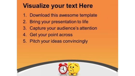 Savings Increases With Time PowerPoint Templates Ppt Backgrounds For Slides 0513