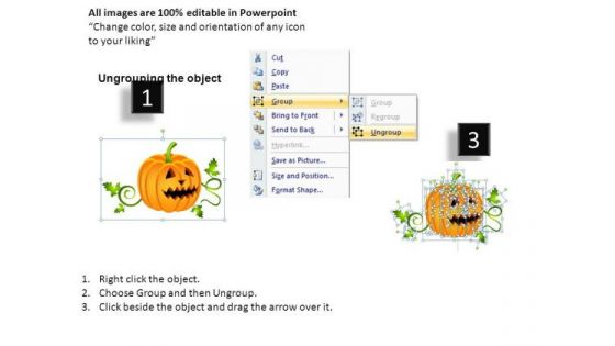 Scarecrow Halloween PowerPoint Slides And Ppt Diagram Templates