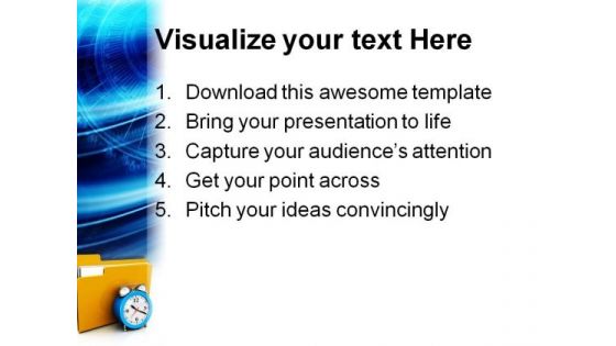 Scheduling Folder Security PowerPoint Templates And PowerPoint Backgrounds 0311