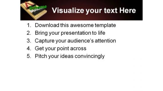 Scheme Trap Business PowerPoint Themes And PowerPoint Slides 0411