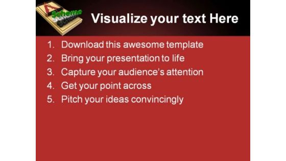 Scheme Trap Business PowerPoint Themes And PowerPoint Slides 0411