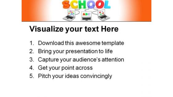 School Children Education PowerPoint Templates And PowerPoint Backgrounds 0111