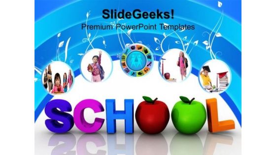 School Education PowerPoint Templates And PowerPoint Themes 0812