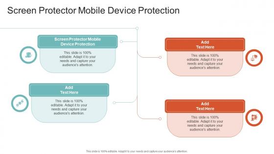 Screen Protector Mobile Device Protection In Powerpoint And Google Slides Cpb
