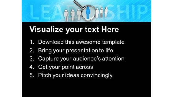 Search And Select Right People PowerPoint Templates Ppt Backgrounds For Slides 0613