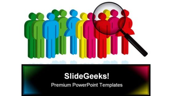 Search Colleagues Business PowerPoint Backgrounds And Templates 1210