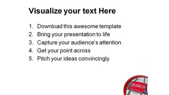 Search Internet PowerPoint Templates And PowerPoint Backgrounds 0811