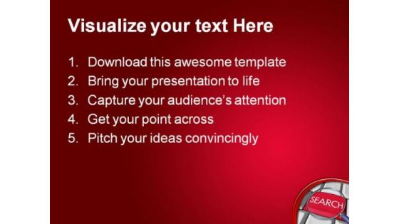 Search Internet PowerPoint Templates And PowerPoint Backgrounds 0811