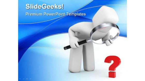 Search Little Question Business PowerPoint Templates And PowerPoint Backgrounds 0711