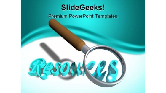 Search Resources Business PowerPoint Templates And PowerPoint Backgrounds 0711