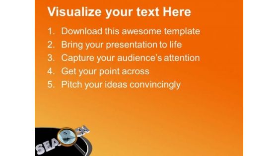 Search The Right Answer To Question PowerPoint Templates Ppt Backgrounds For Slides 0713