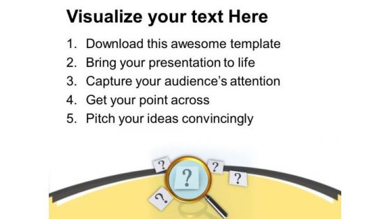 Search The Right Part Of Solution PowerPoint Templates Ppt Backgrounds For Slides 0813