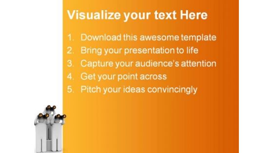 Searching Clients Business PowerPoint Themes And PowerPoint Slides 0811