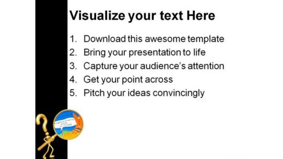 Searching For Answers Business PowerPoint Themes And PowerPoint Slides 0411