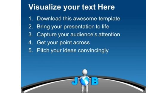 Searching For Job Career Opportunities PowerPoint Templates Ppt Backgrounds For Slides 0513