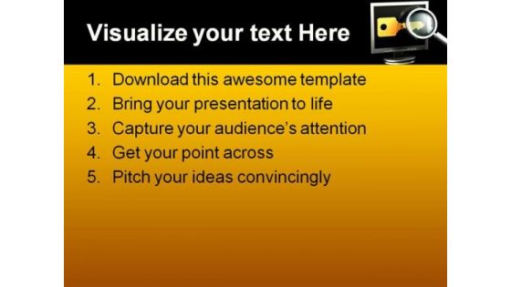 Searching Password Security PowerPoint Backgrounds And Templates 1210