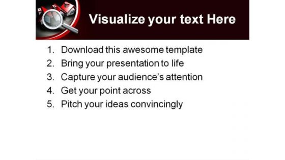 Searching Perfect Home Internet PowerPoint Template 1110