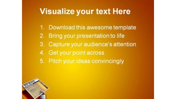 Secure Internet Browser Computer PowerPoint Themes And PowerPoint Slides 0811