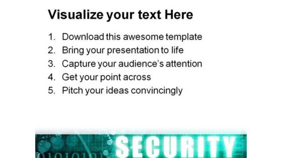 Security Background PowerPoint Templates And PowerPoint Backgrounds 0911