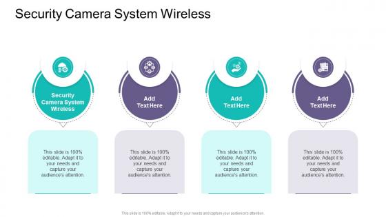 Security Camera System Wireless In Powerpoint And Google Slides Cpb