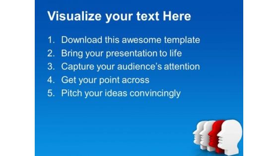 See All The Sides Of Human Nature PowerPoint Templates Ppt Backgrounds For Slides 0613