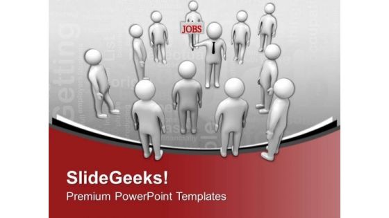 See The Opportunity Of Right Job PowerPoint Templates Ppt Backgrounds For Slides 0513