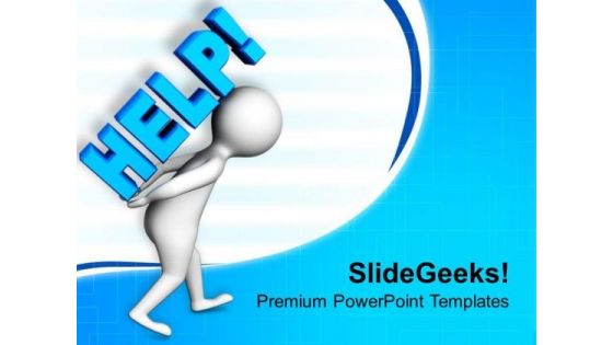Seek Help In Emergency PowerPoint Templates Ppt Backgrounds For Slides 0713