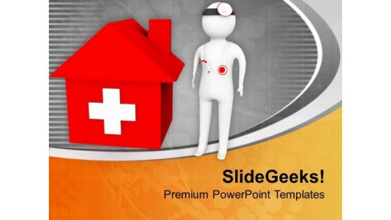 Seek Help In Medical Emergency PowerPoint Templates Ppt Backgrounds For Slides 0813