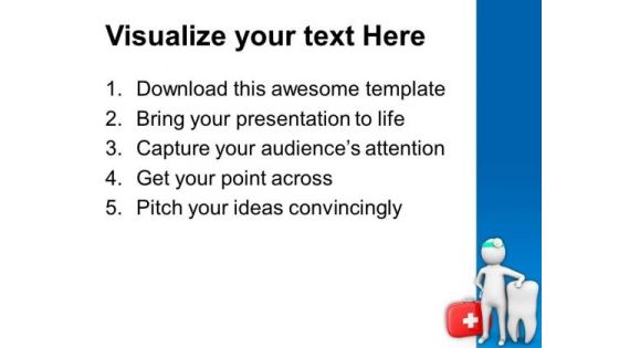 Select Right Surgeon For Tooth PowerPoint Templates Ppt Backgrounds For Slides 0713