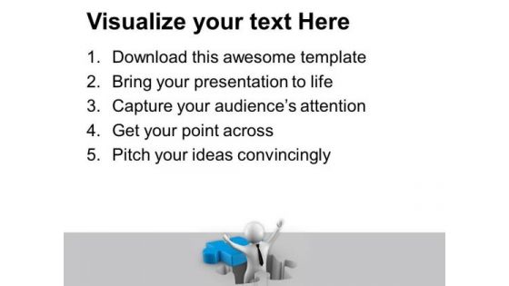 Select The Right Path And Be Successful PowerPoint Templates Ppt Backgrounds For Slides 0513