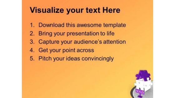 Sell Your Property For Profit PowerPoint Templates Ppt Backgrounds For Slides 0613