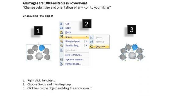 Semicircle Training Program 6 Stages Ppt Circular Process Diagram PowerPoint Slide