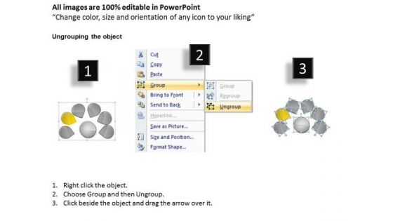 Semicircle Training Program 6 Stages Ppt Circular Process Diagram PowerPoint Slides