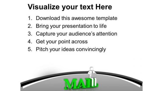 Send A Mail For Business Proposal PowerPoint Templates Ppt Backgrounds For Slides 0713