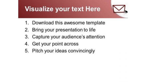 Send E Mail For Business Communication PowerPoint Templates Ppt Backgrounds For Slides 0613