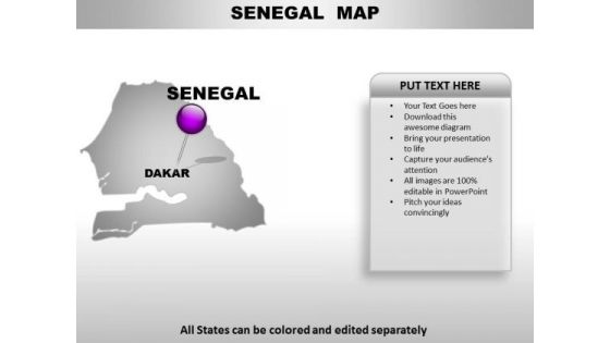 Senega Country PowerPoint Maps
