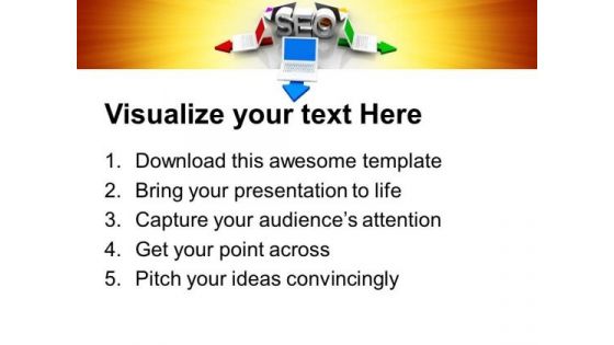 Seo Choices Computer PowerPoint Templates And PowerPoint Themes 0912