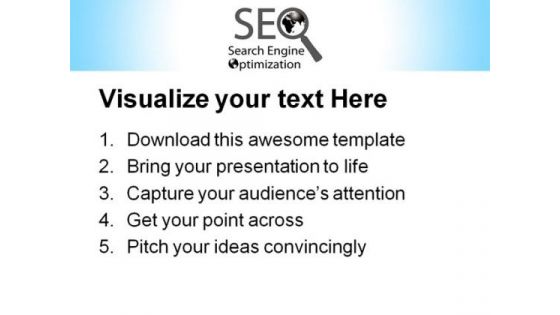 Seo Globe PowerPoint Themes And PowerPoint Slides 0811
