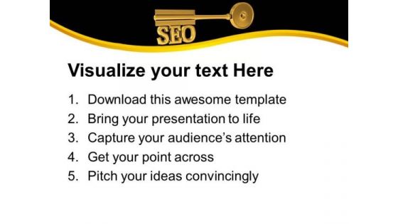 Seo Key Business Communication PowerPoint Templates And PowerPoint Themes 1112