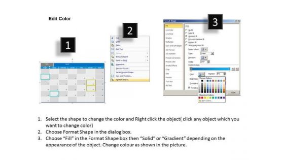 September 2013 Calendar PowerPoint Slides Ppt Templates