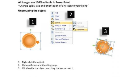 Sequence Diagram Illustrating 4 Steps Business Plan For Non Profit PowerPoint Templates