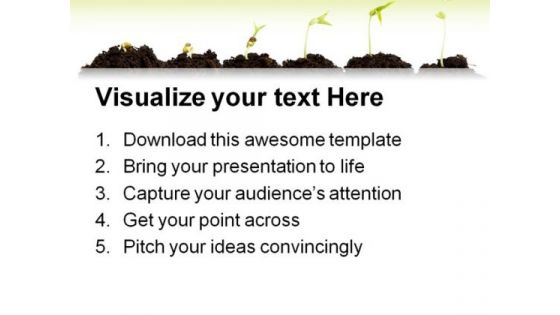 Sequence Nature PowerPoint Themes And PowerPoint Slides 0911