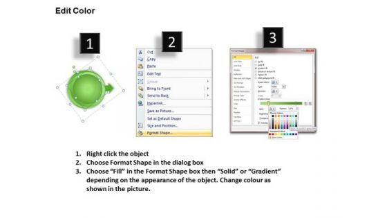 Sequential Process Flow Steps Basic Chart PowerPoint Templates