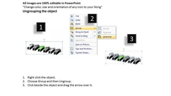 Serial Processing Vs Parallel Arrow 6 Stages PowerPoint Slides
