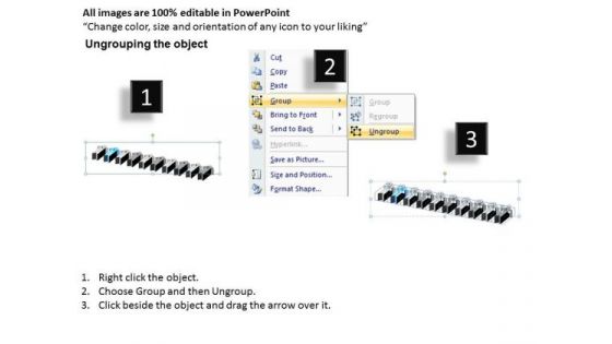 Serial Processing Vs Parallel Increasing Flows 10 Stages PowerPoint Slides